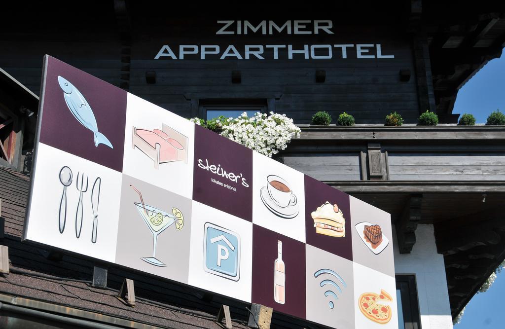 Apparthotel Restaurant Steiners Eben Im Pongau Exteriér fotografie